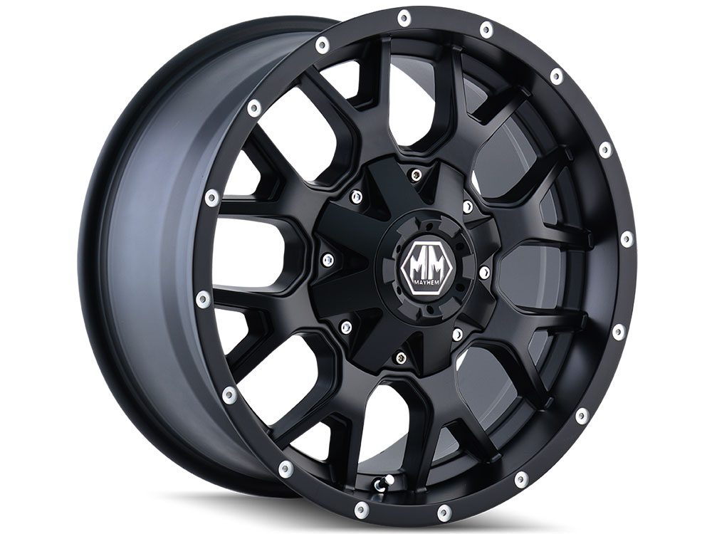 Mayhem Black Warrior Wheels Havoc Offroad