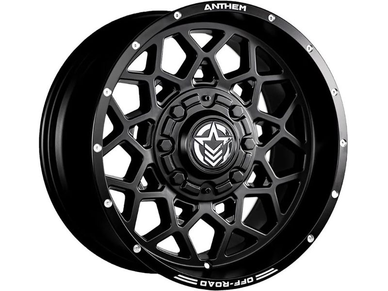 Anthem Off Road Matte Black Avenger Wheel A794201063645 Havoc Offroad