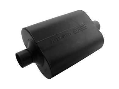 Flowmaster 8525454 Silenziatore Di Scarico Super 40 Series: Acciaio Inossidabile, Tecnologia Delta Flow, Per Prestazioni E Suono Profondo