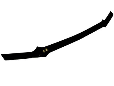 バグシールド AVS 320011 Aeroskin Smoke Hood Protector Shield Flush Mount AVS 320011 AEROSKIN Smoke Hood Protector Shield Flush Mount RealTruck AVS Aeroskin Chrome Hood Protector | Husky Liners