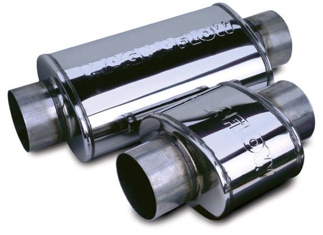 Find MagnaFlow Muffler 5" X 8" Oval 18" Body 2.5" C/C 14246 In Boca - Foto 9