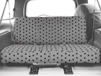 Pet print shop seat covers