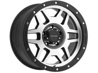 Pro Comp Machined &amp; Black Phaser 3541 Series Wheels