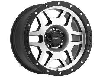 Pro Comp Machined &amp; Black Phaser 3541 Series Wheels