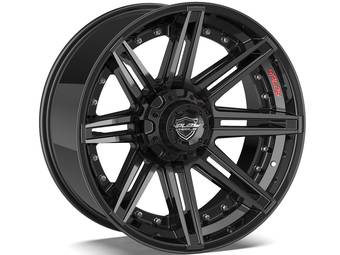 4Play Brushed Black 4P08 Wheels