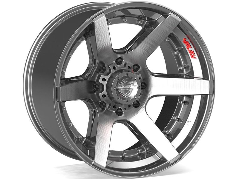 4Play Brushed Gunmetal 4P60 Wheels | Havoc Offroad