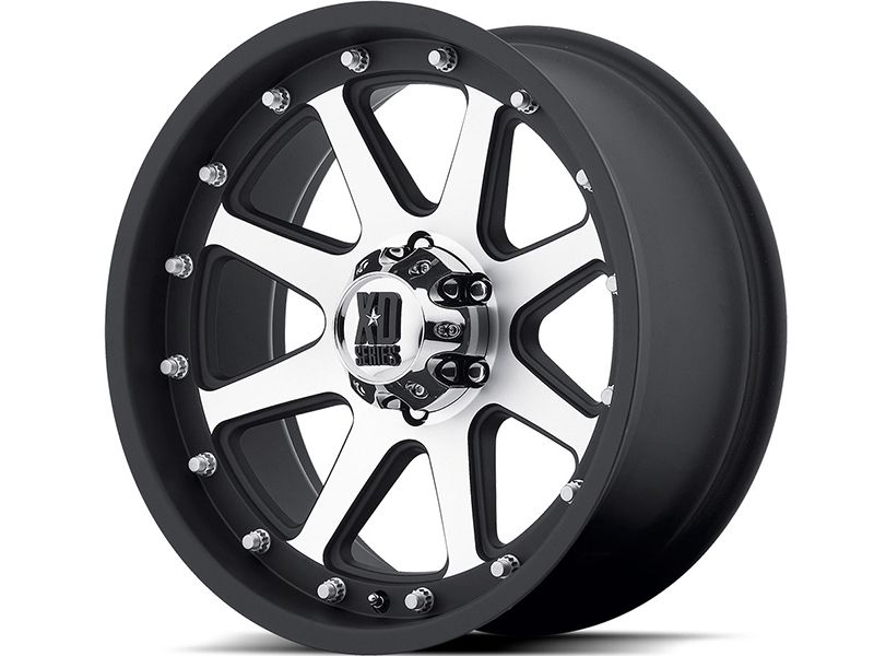 車のパーツ KMC XD798 Addict 265/60
R18 XD SERIES® XD798 ADDICT Wheels - Matte Black Rims