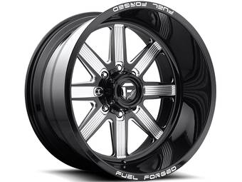 Fuel Forged Machined Black FF20 Wheels