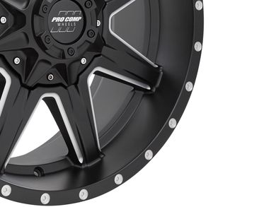 Pro Comp Matte Black 48 Quick 8 Wheels | Havoc Offroad
