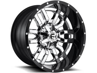 fuel-chrome--black-two-piece-sledge-wheels