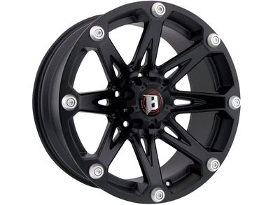 Ballistic Black 814 Jester Wheel 814095555+12FB | Havoc Offroad
