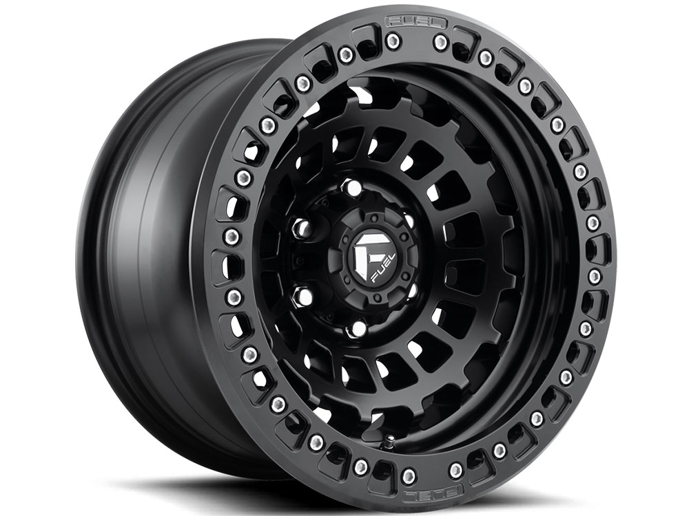 Fuel Black Zephyr Beadlock Wheel D10117907545 | Havoc Offroad