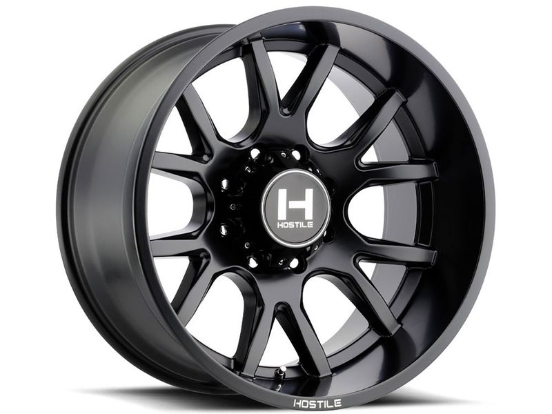 Hostile Black Rage Wheels | Havoc Offroad