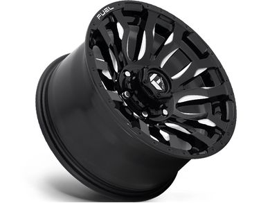 Fuel Milled Gloss Black Blitz Wheel D6732000B447US | Havoc Offroad
