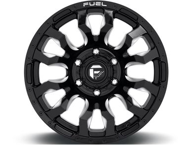 Fuel Milled Gloss Black Blitz Wheel D6732000B447US | Havoc Offroad