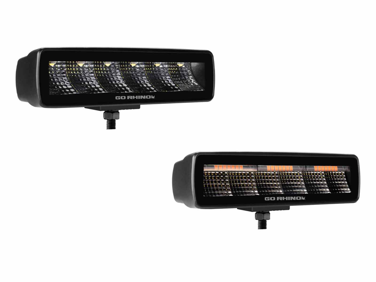 RealTruck Go Rhino Xplor Blackout Series Sixline LED Light Kit