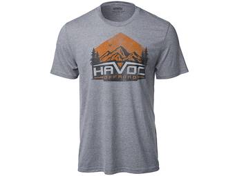 Havoc Men's Heather Grey Mountains T-Shirt