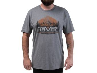 Havoc Men's Heather Grey Mountains T-Shirt