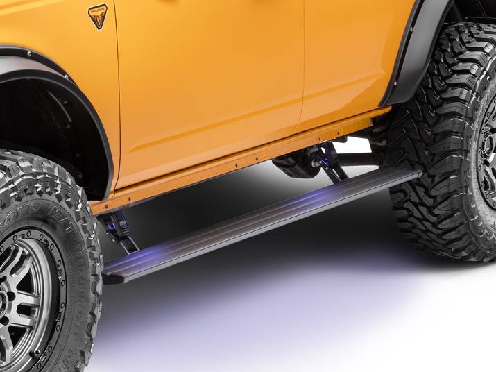 AMP Research PowerStep Smart Series - 6th Gen Ford Bronco - HAVOC Offroad - 6" Wide Step Surface