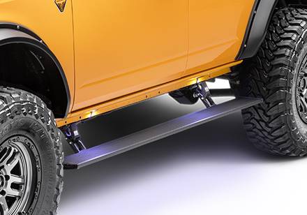 AMP Research PowerStep XTreme - 6th Gen Ford Bronco - HAVOC Offroad - 6" Wide Step Surface