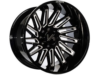 Arkon Off-Road Milled Gloss Black Armstrong Wheels | Havoc Offroad