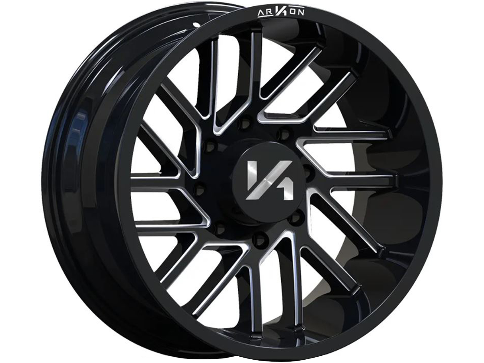 Arkon Off-Road Milled Gloss Black Mandela Wheels | Havoc Offroad