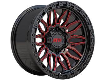 ATW Black & Red Nile Wheels