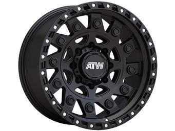 ATW Matte Black Congo Wheels