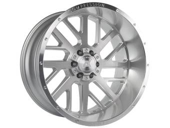 Axe Offroad Brushed Silver AX2 Wheel