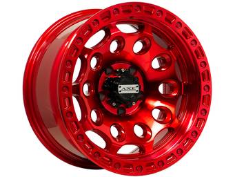 Axe Offroad Candy Red Chaos Wheel