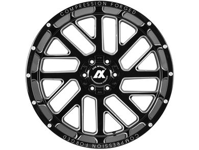 Axe Offroad Milled Black AX2 Wheels | Havoc Offroad