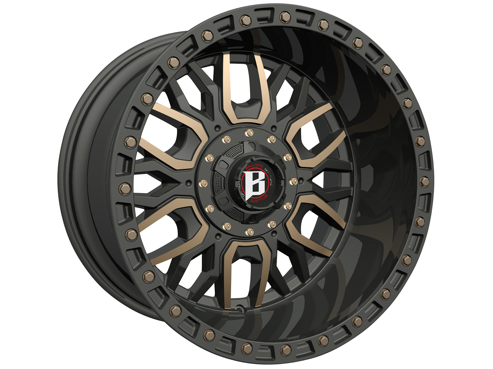Ballistic Black & Bronze 969 Tomahawk Wheel 969290267+00FBFZN