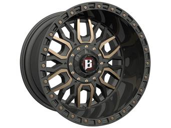 Ballistic Black & Bronze 969 Tomahawk Wheel