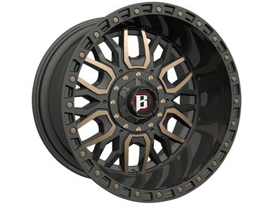 BRUNT BALLISTICS 夜チョコ ROCKING ROVER Ballistic Black & Bronze 969 Tomahawk Wheel 969290267+00FBFZN