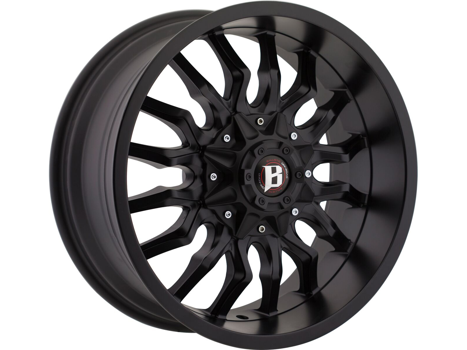 Ballistic Matte Black 972 Tarantula Wheel 972290069+18FB | Havoc