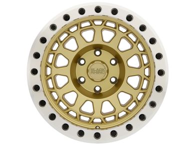 Black Rhino Gold Rift Beadlock Wheel BRH-1785RFT-85114L71