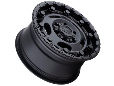 Black Rhino Matte Black Glacier Wheel 1680GCR356140M12 | Havoc Offroad