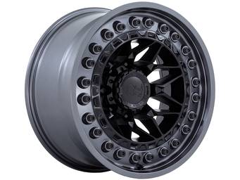 Black Rhino Matte Black & Grey Alpha Wheel
