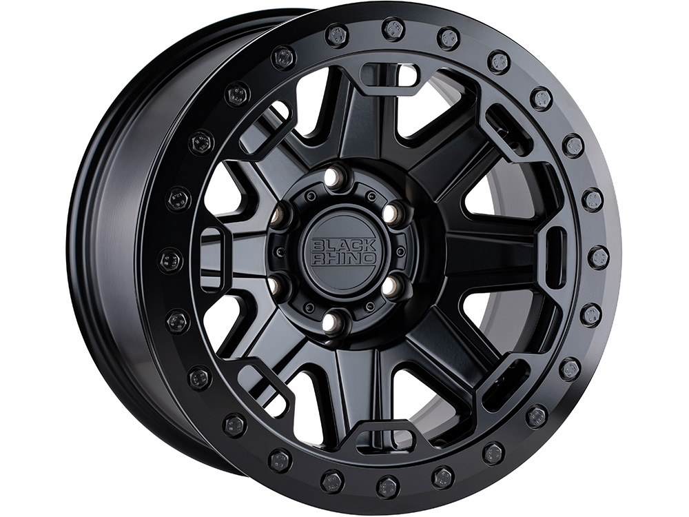 Black Rhino Matte Black Rift Beadlock Wheels | Havoc Offroad Black Rhino Matte Black Rift Beadlock Wheels | Havoc Offroad