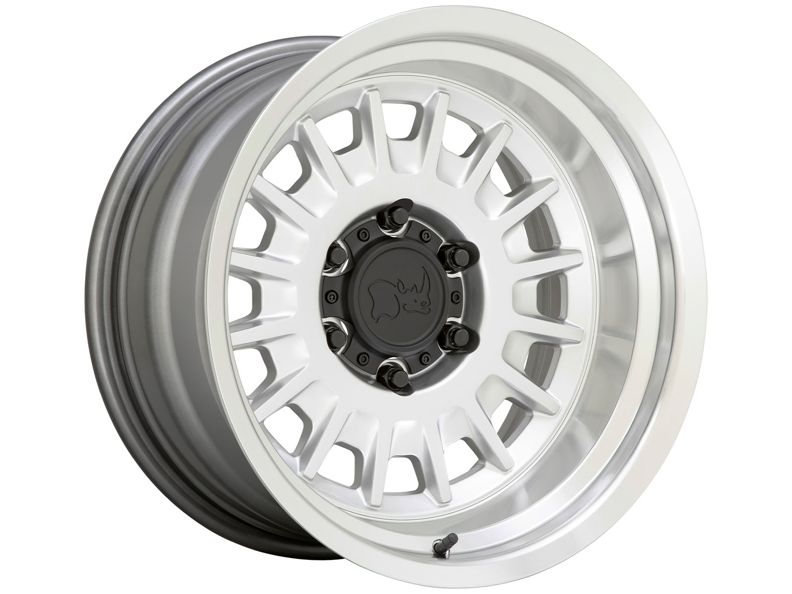 BLACK RUBY & SEXTON [3本] 白アルル ! Black Rhino Silver Aliso Wheels | Havoc Offroad