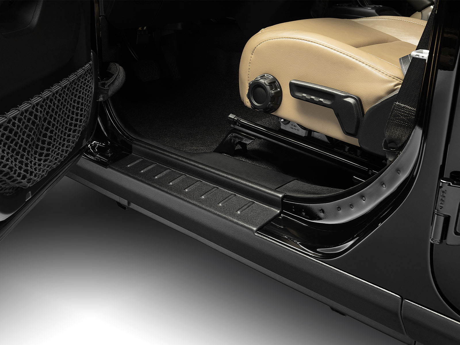 Bushwacker Trail Armor Jeep Rocker Panels 14095 | Havoc Offroad