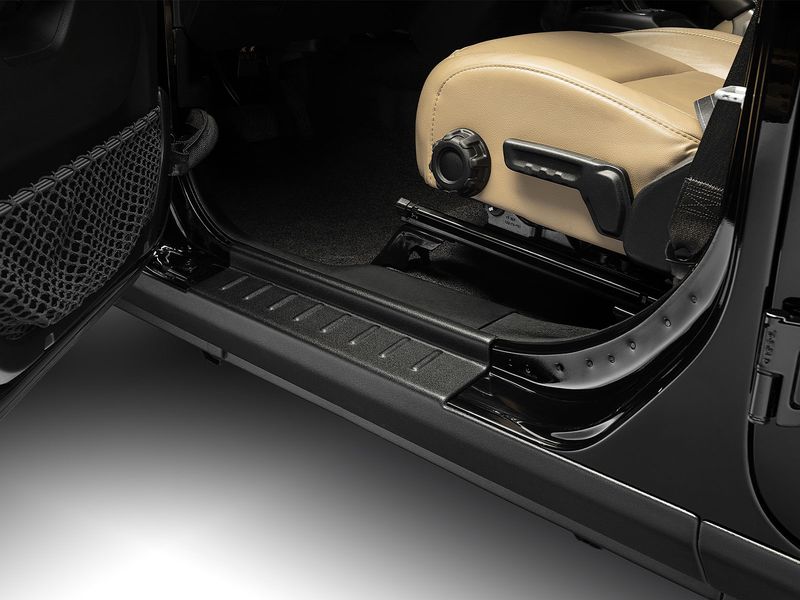 Bushwacker Trail Armor Jeep Rocker Panels 14095 | Havoc Offroad