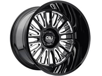 Cali Offroad Milled Gloss Black Vertex Wheel