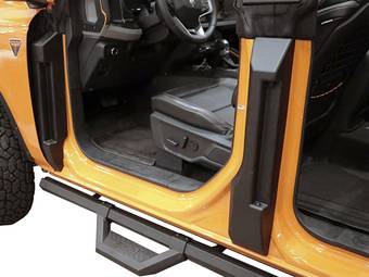 Dee Zee Bronco Door Hinge Covers Main Image (Havoc Offroad)