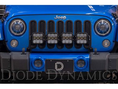 Diode Dynamics SS5 CrossLink Grille Light Bar Kit DD7272 | Havoc