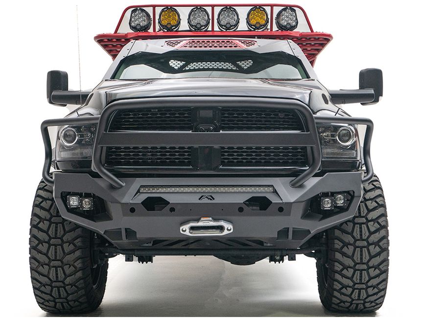 Fab Fours Matrix Front Bumper w/ Grille Guard Bare DR10X2950B