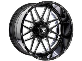 Fittipaldi Off-Road Forged Milled Gloss Black FTF 18 Wheels