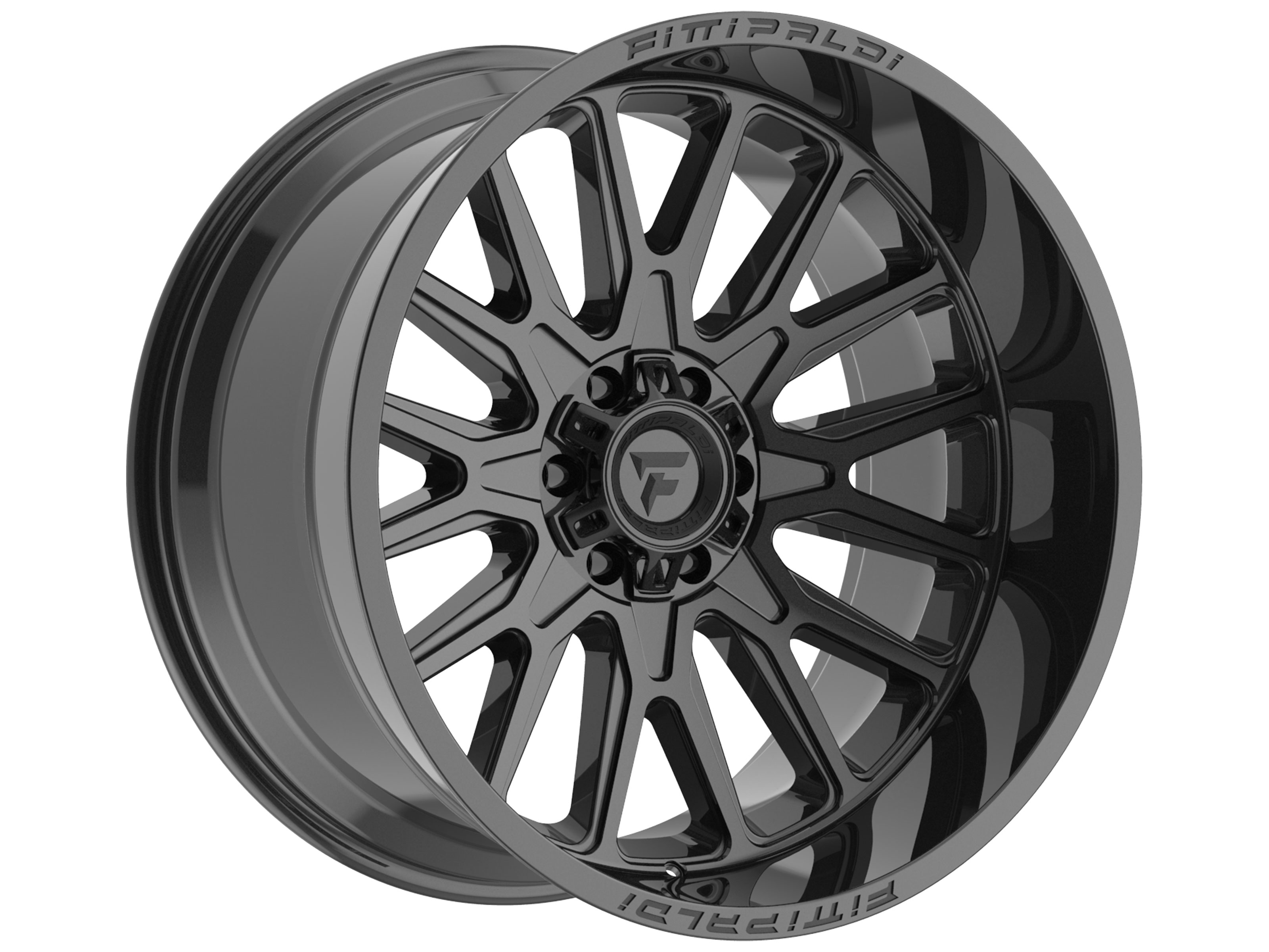 Fittipaldi Off-Road Gloss Black FA18 Wheel FA18-20108180N19B