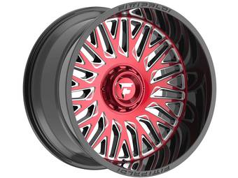 Fittipaldi Off-Road Machined Red & Black FA07 Wheel