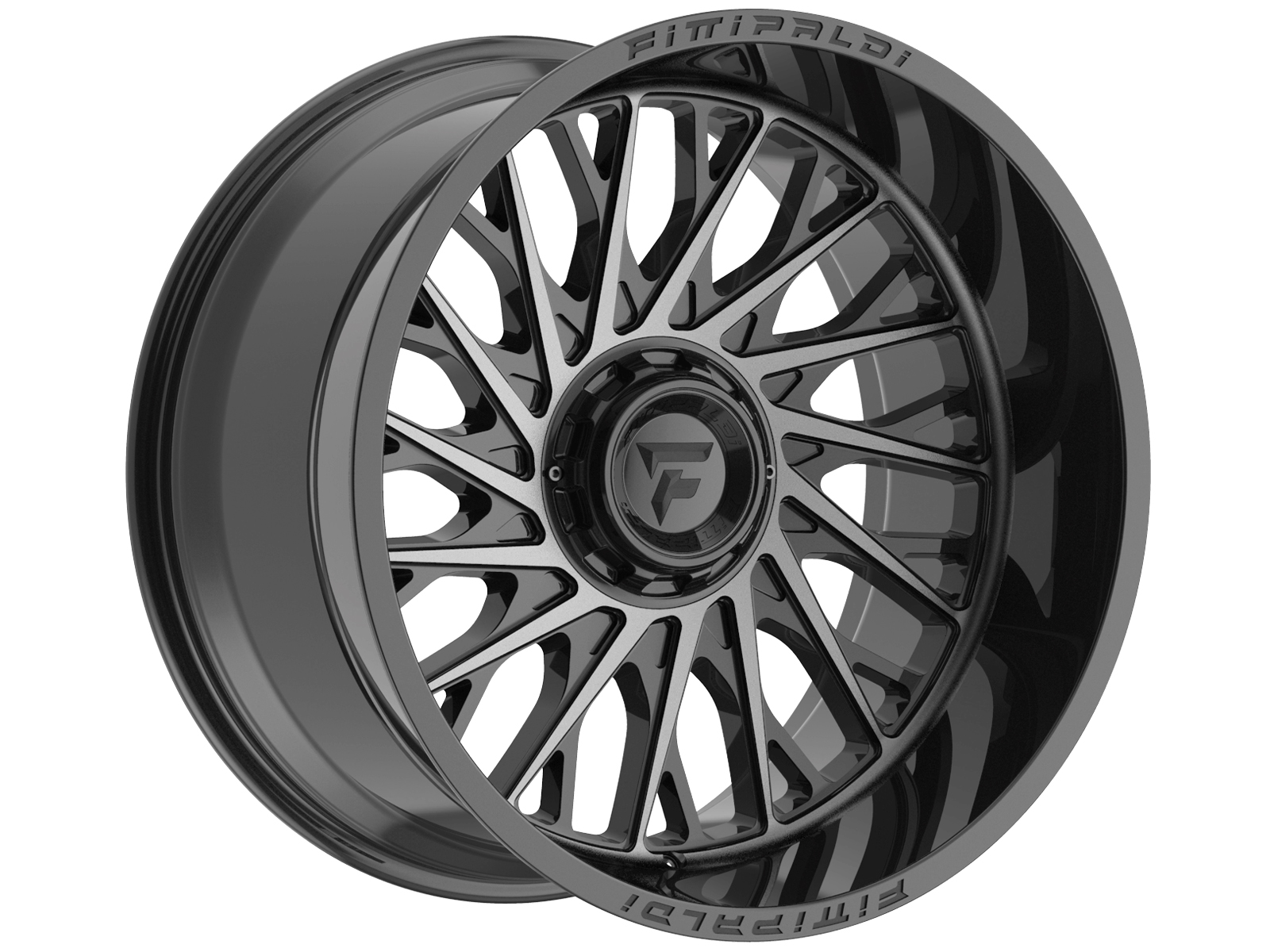 Fittipaldi Off-Road Tinted Black FA08 Wheels | Havoc Offroad